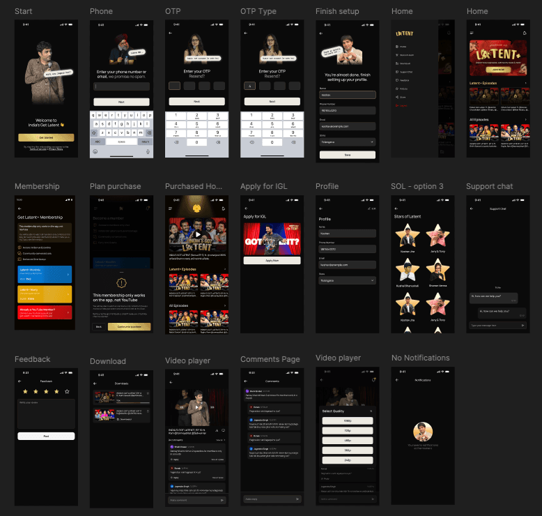 India's Got Latent Mobile App